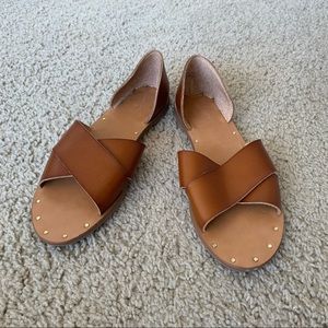 Brown sandals